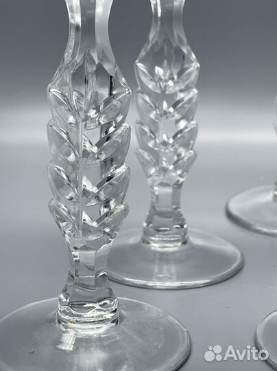 Подарочный набор фужеров. Бокалы СССР. Хрусталь