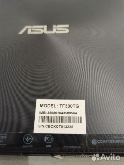 Планшет asus transformer TF300TG