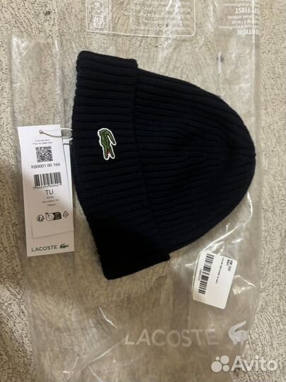 Шапка lacoste оригинал