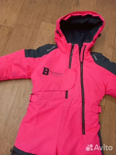 Зимний комбинезон для девочки 128 134