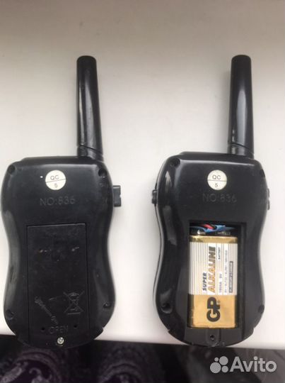 Шпионский набор из 2-х раций