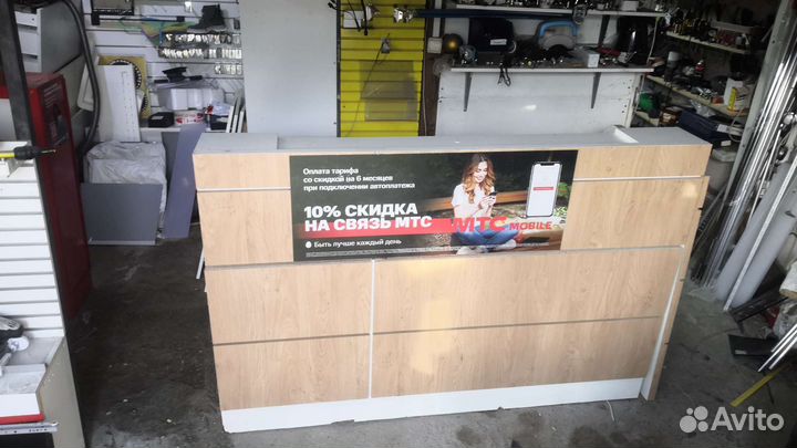 Ресепшен кассовая зона