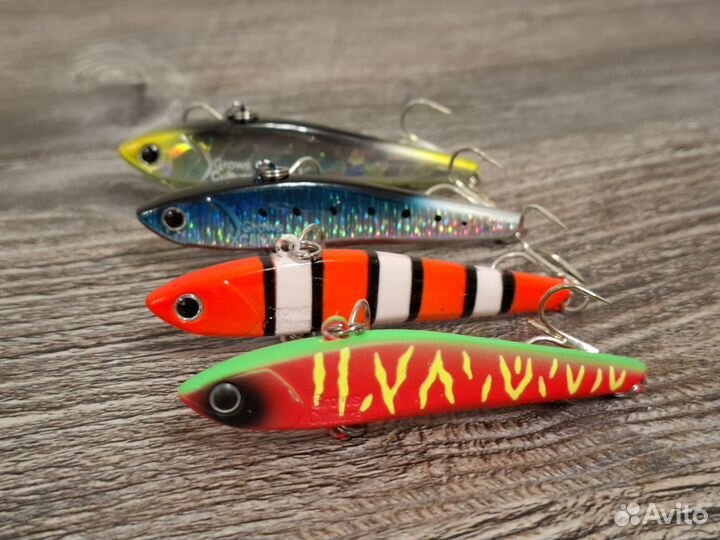 Раттлин на форель 65 мм 4 штуки mini slight