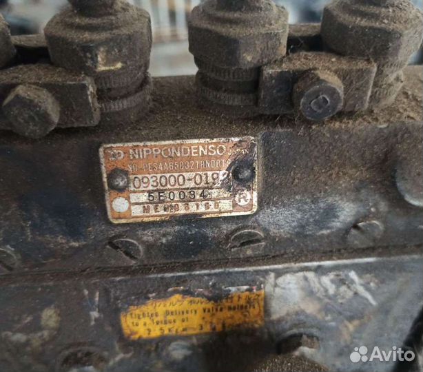 Тнвд 4DR5 Mitsubishi cаnter