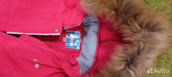 Зимний костюм для девочки 104 б/у