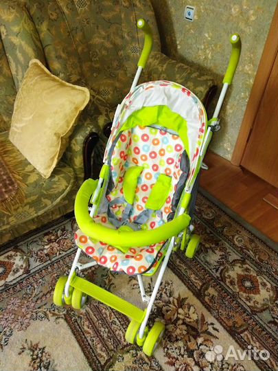 Прогулочная коляска - трость Glory 1101, зеленый