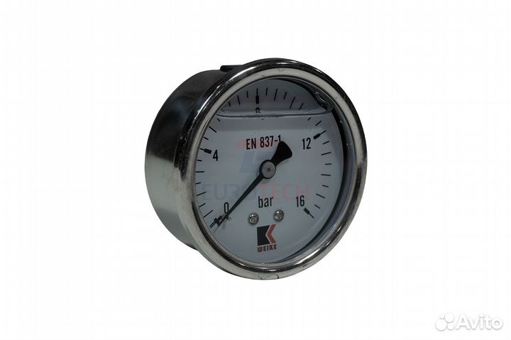 Манометр wkpss063 A 16 bar 1/4BSP (M638PBL 0/16