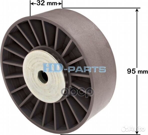 Ролик натяжителя ремня 10x32x95 Scania 114/12