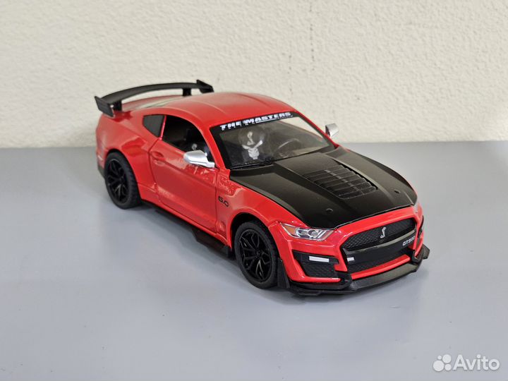 Модель машины Ford Mustang Красный 1:24 металл