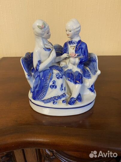 Статуэтка фарфор, влюбленная пара Германия