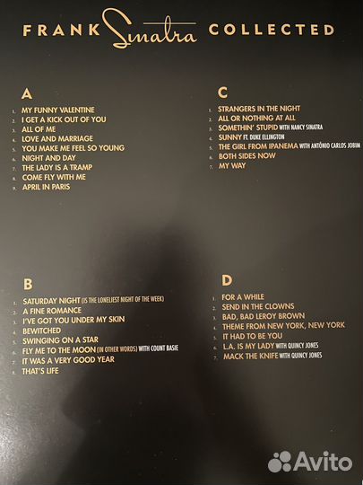 Frank Sinatra - Collected 2LP