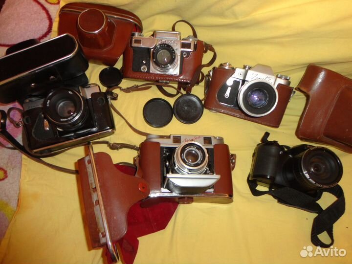Фотоаппараты времен СССР