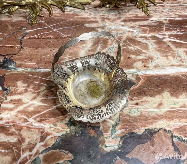 Винтажная конфетница Европа