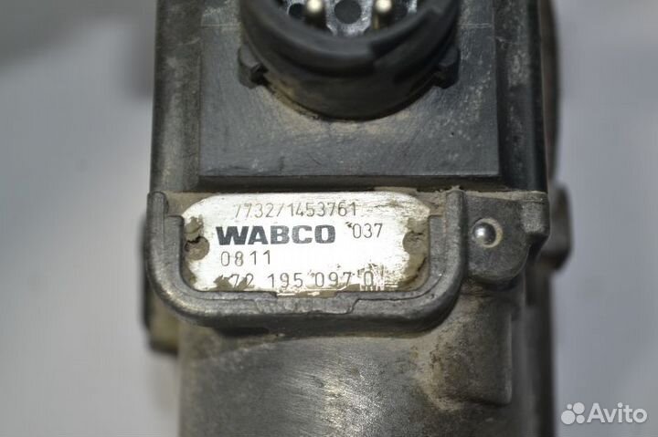 Клапан ABS, передний мост, левый scania R-series