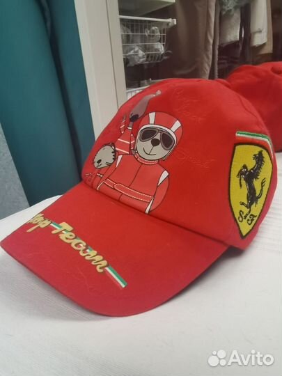 Кепка Бейсболка детская Ferrari оригинал