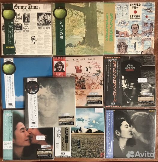John Lennon дискография CD japan mini vinyl 2007