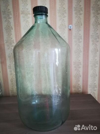 Бутыль стеклянная 10 20 литров