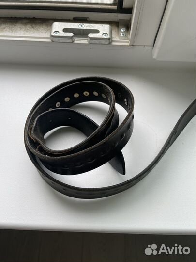 Ремень кожаный мужской на запчасти