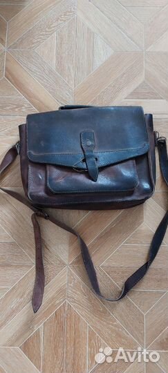 Сумка кожаная мужская