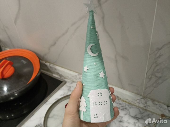 Поделка к новому году елочка