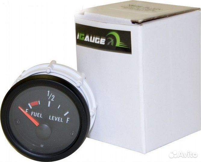 Указатель уровня топлива с плоским стеклом черный