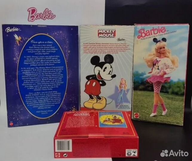 Barbie, Kelly, Tommy серии Disney