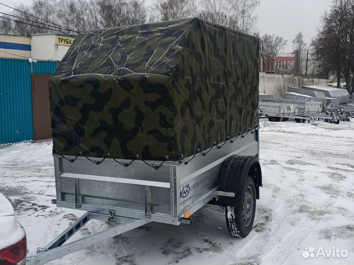 Прицеп 2,5 м. для всех дорог R-16. Тент 1700 мм