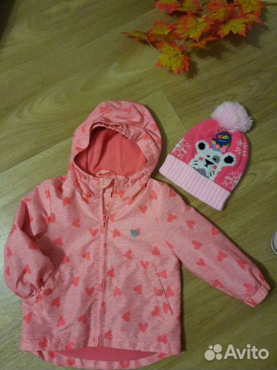 Ветровка для девочки 86 92