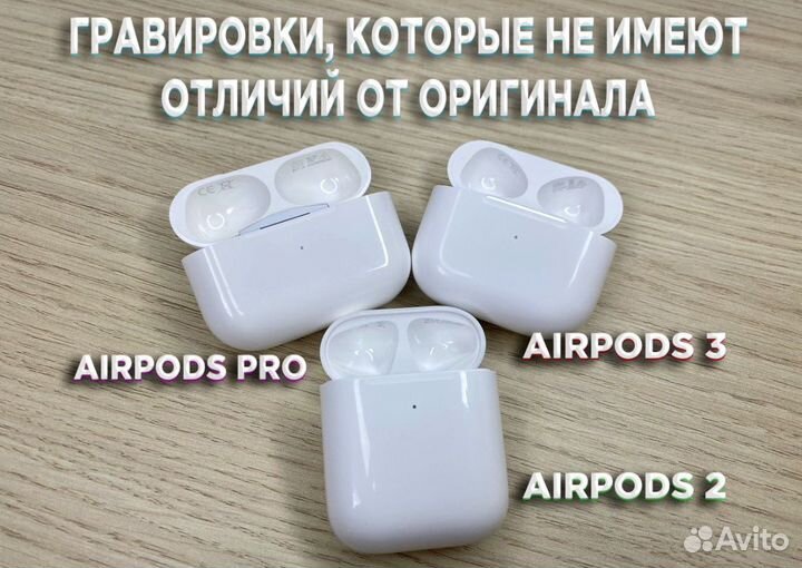 AirPods 2,3,Pro / оригинальное качество, гарантия