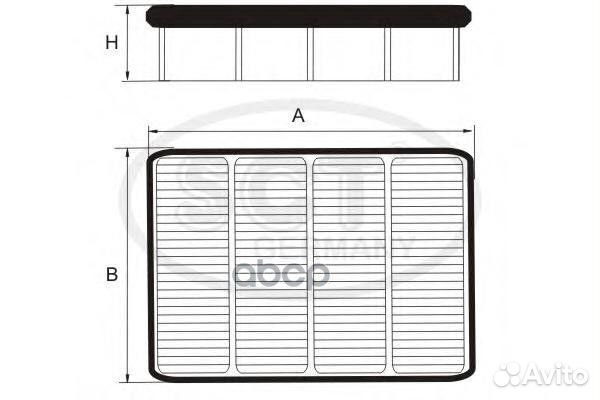 Фильтр воздушный Toyota 4-Runner/Land Cruiser S