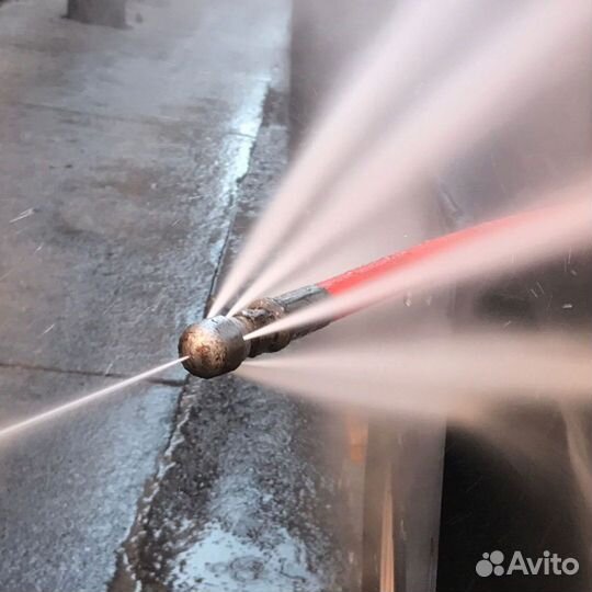 Прочистка канализационной трубы