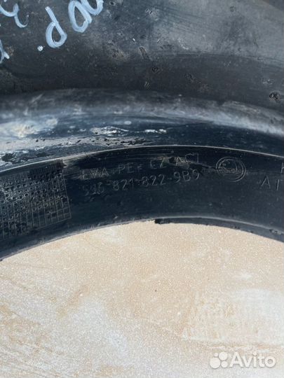 Брызговик задний правый Skoda Fabia 2 С 2007 По