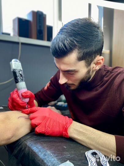 Начинающий тату-мастер требуется модель на тату