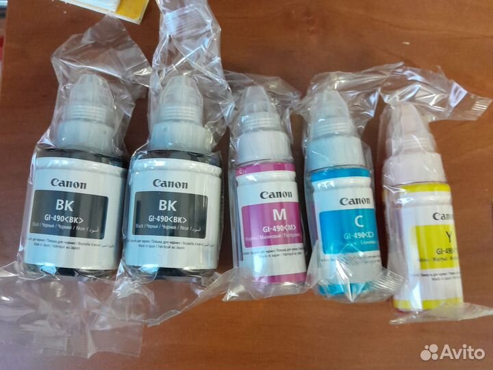 Чернила для принтера canon