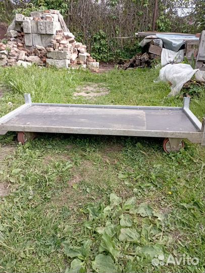 Телега для цветов