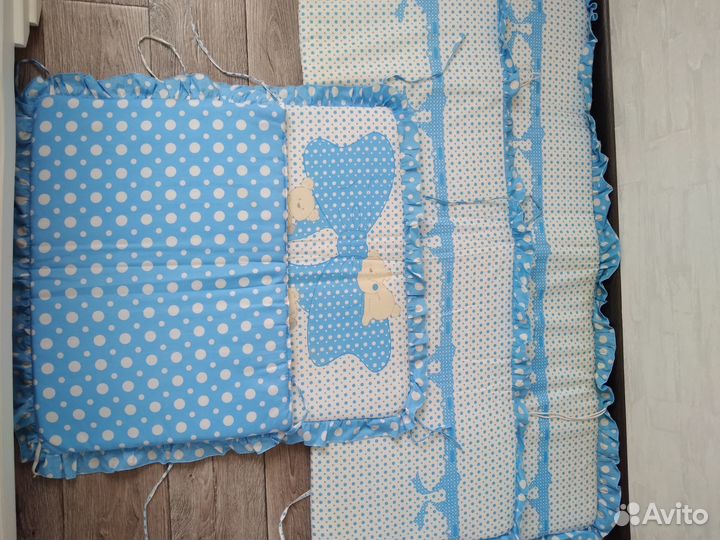 Бортики высокие на кроватку