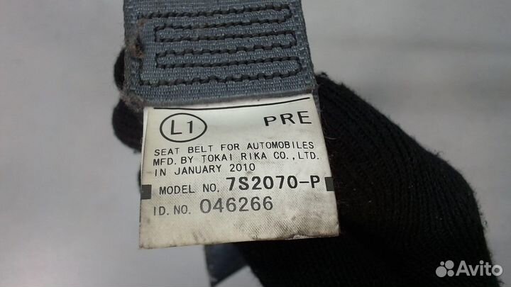 Ремень безопасности Toyota Prius 2009, 2010