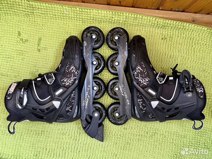 Ролики Rollerblade Spark X 39 EU черные+защита