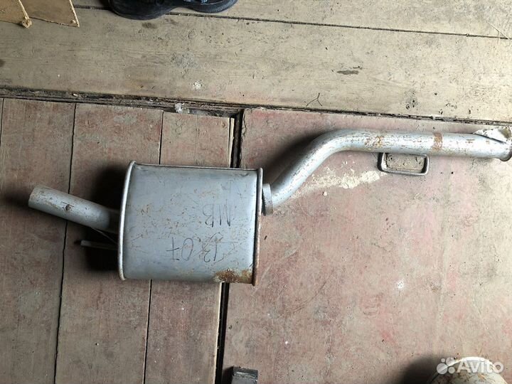 Глушитель мерседес