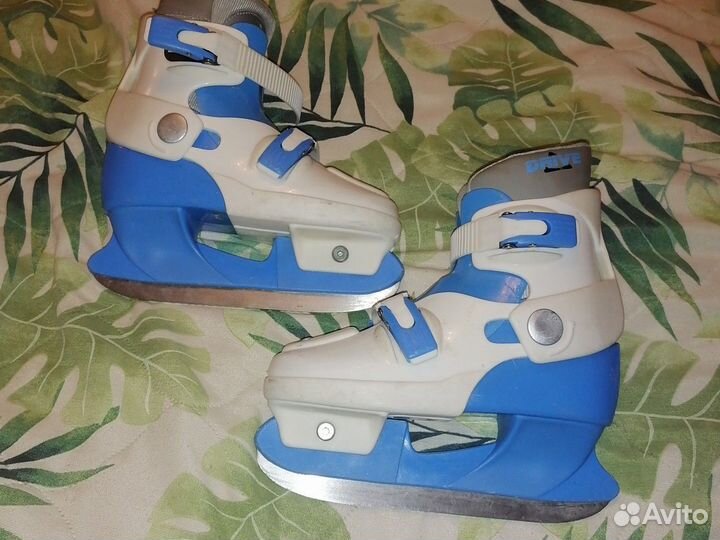 Коньки детские раздвижные 30 31 32 33