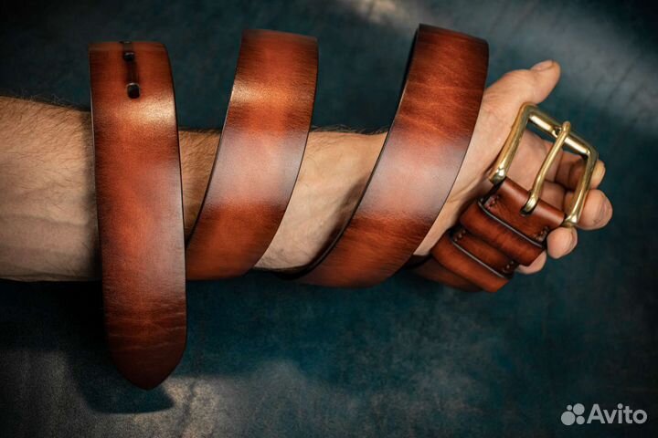 Ремень мужской натуральная кожа