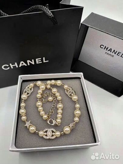 Chanel чокер женский