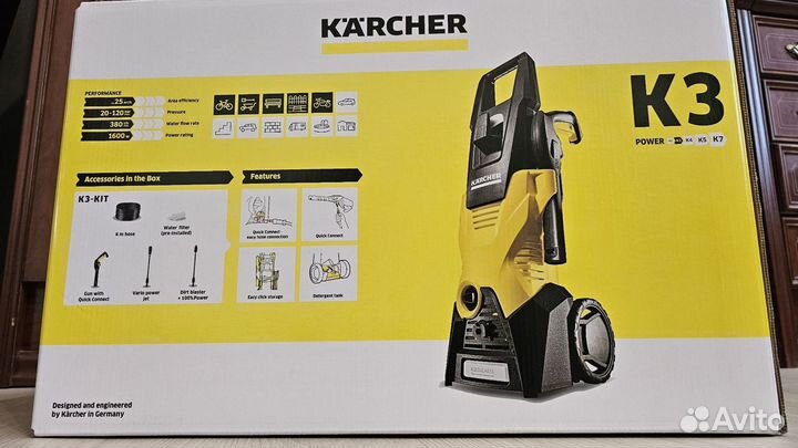 Karcher K 3 мойка высокого давления (новая)