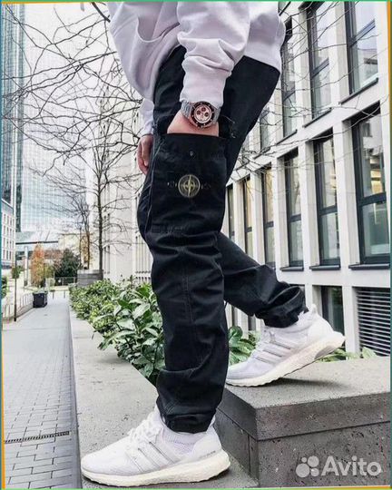 Спортивные штаны карго Stone Island (Номер Арт: 34570)