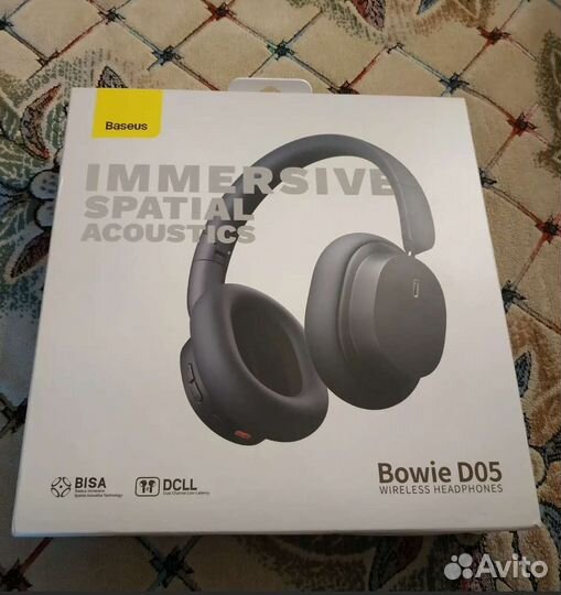 Беспроводные наушники Baseus Bowie D05 Space Gray