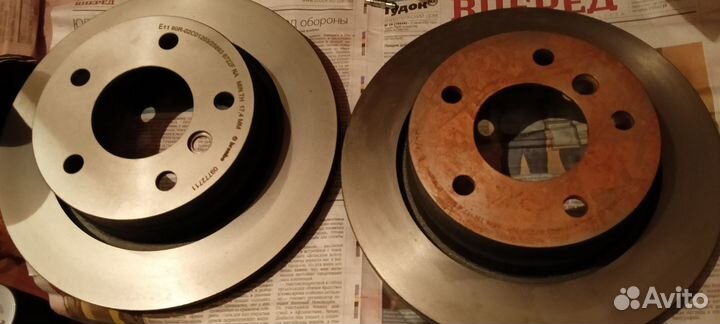 Тормозные диски brembo bmw e46