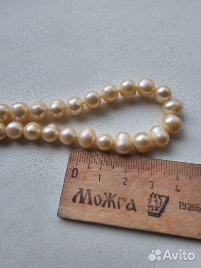 Комплект из розового жемчуга