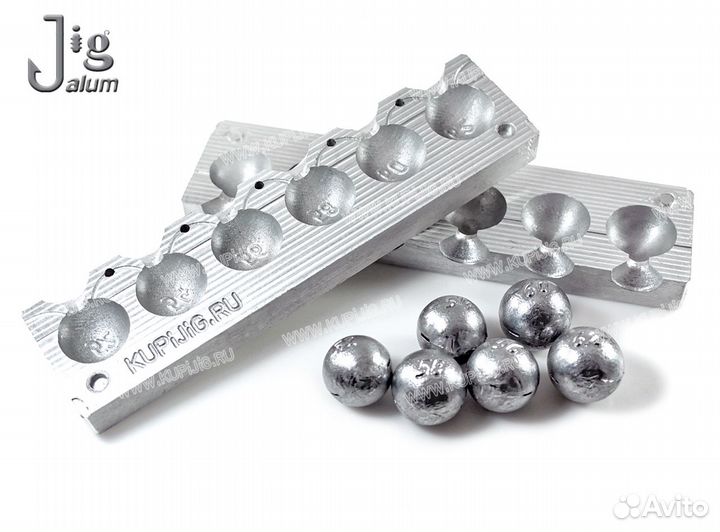 Форма для литья грузил 