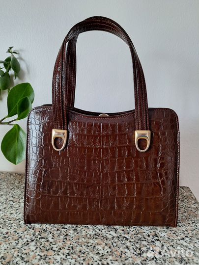 Сумка натуральная кожа крокодила