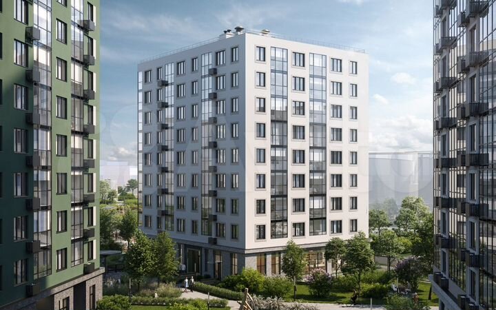 1-к. квартира, 37,8 м², 9/9 эт.